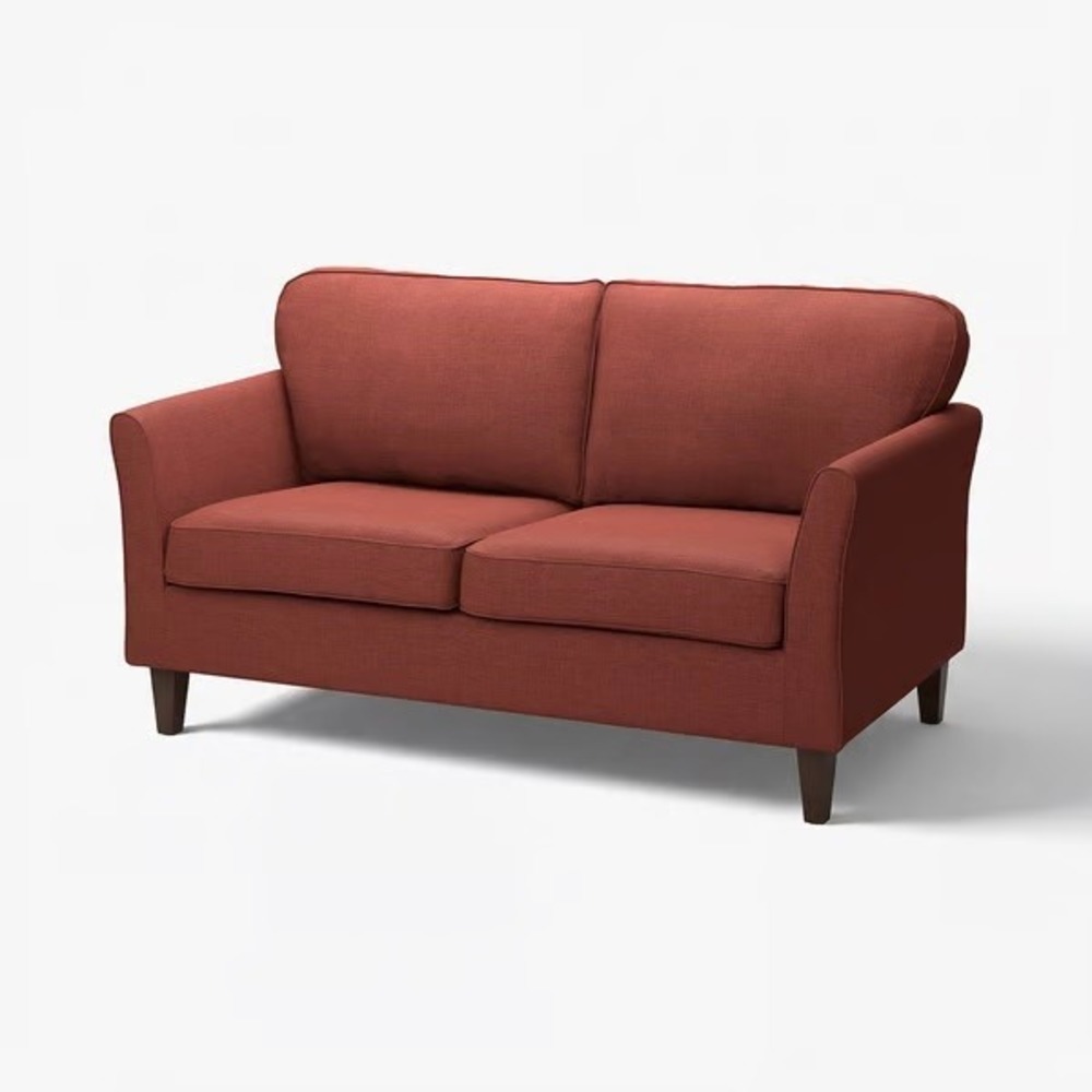IKEA EKHOLMA Cover for loveseat, Kilanda brown-red 305.721.68 NEW